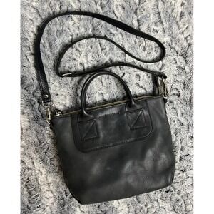 Gräf & Lantz Ultra Soft‎ Black Leather Crossbody Bag / Graf Lantz
